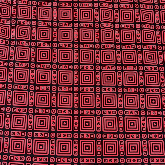 IBKUL Pricilla Short Sleeve Mock Neck Zip Red and Black Size S NWT - Picture 2 of 6